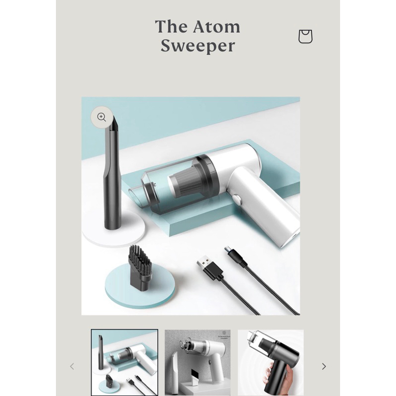 Atom Sweeper三合一小型吸塵器/全新/特價/方便官網看呦http://TheAtomsweeper.com