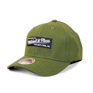 【Mitchell & Ness】MN Box Logo 軍綠色 老帽 有彈性 可調式【ANGEL NEW ERA】