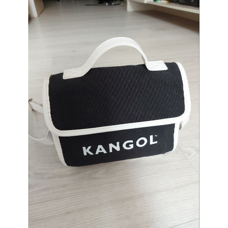 Kangol相機包肩背包斜背包帆布包休閒小包／免運