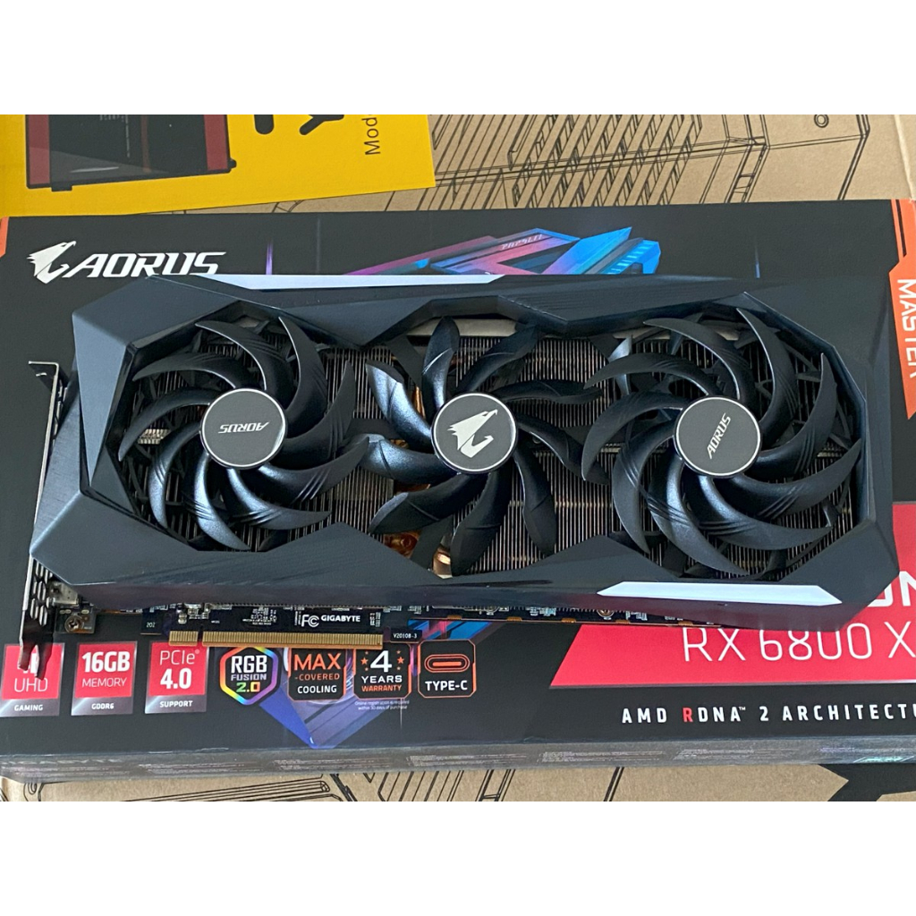 [免運]GIGABYTE AORUS RX 6800 XT MASTER Type-C