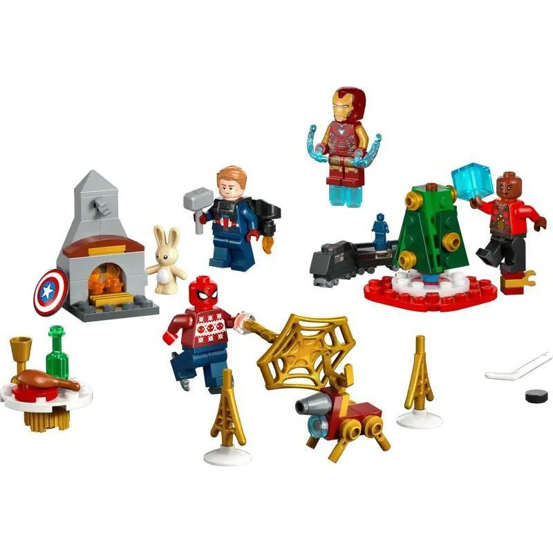 [大園拼哥］現貨 拆盒 樂高 LEGO  超級英雄  MARVEL系列-  76267 聖誕驚喜月曆