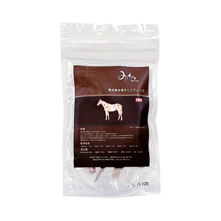 MichinokuFarm 馬肉馬背筋卷肉-日本寵物天然零食 犬適用零食/狗零食/馬肉零食