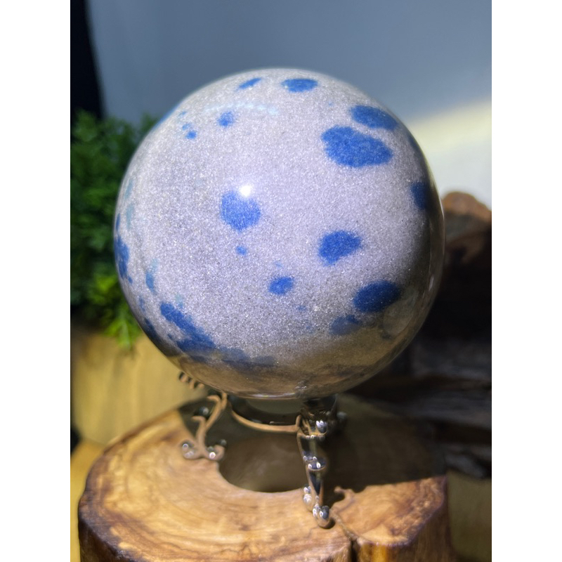 {艾米拉}天然K2球～8.3公分！天然特殊藍點球❤️❤️天然藍銅礦！產量少！收藏款❤️❤️