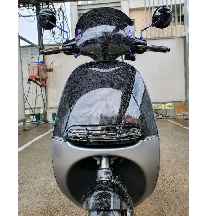 gogoro1 s1 GT Plus G1 gogoro2 s2 SS FASS栗子風鏡 正碳纖維風鏡 卡夢風鏡 擋風鏡