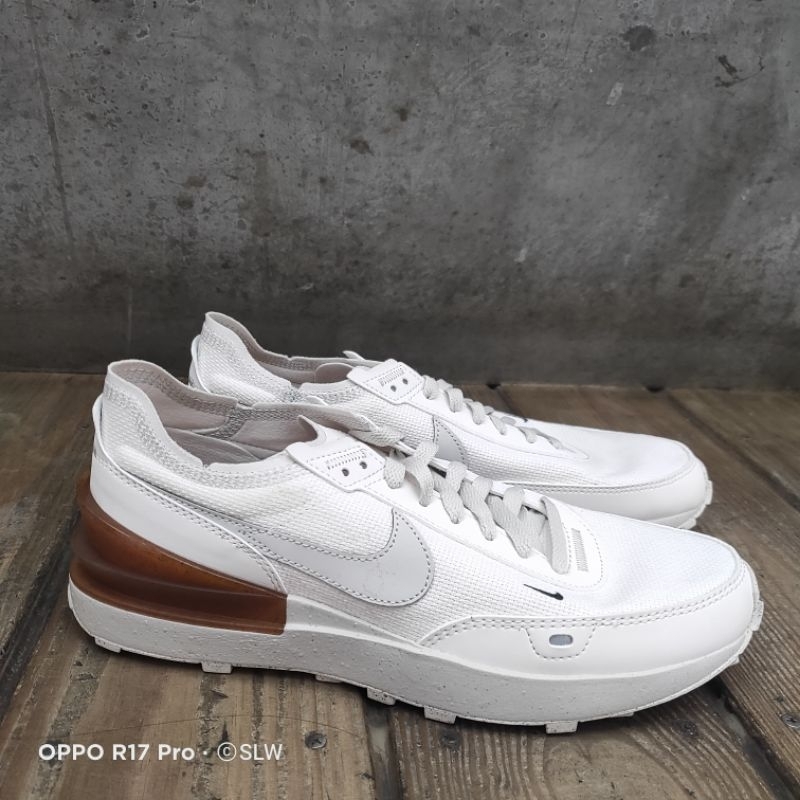 『 SLW 』DV7192-001 男 NIKE WAFFLE ONE SE 休閒鞋 灰米色 39