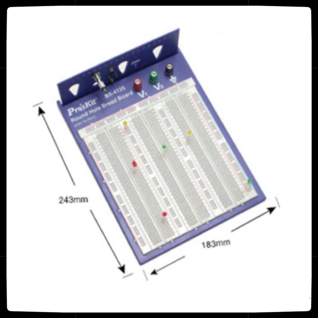 ProsKit 寶工 BX-4135 2420圓孔麵包板(5T+3D)