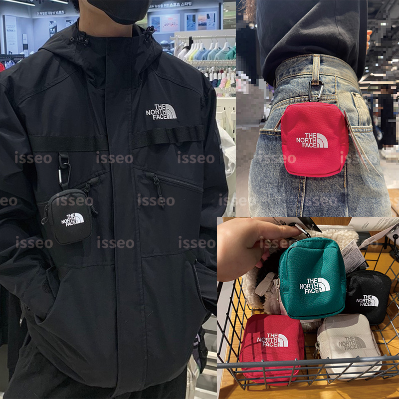 isseo 韓國代購🇰🇷100%正品 現貨預購 THE NORTH FACE MINI POUCH 掛勾小包 零錢包
