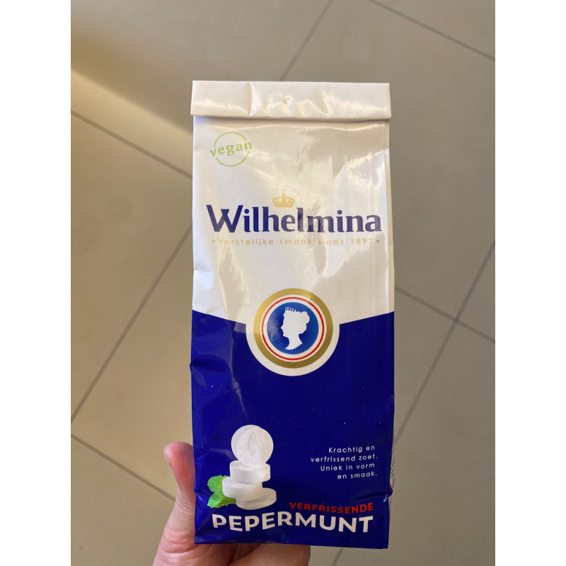 ［9/17抵台現貨］荷蘭 Wilhelmina Pepermunt Minty Candy 純素 荷蘭女王薄荷糖