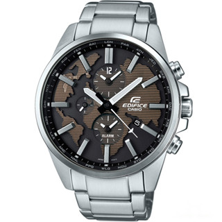 CASIO 卡西歐 EDIFICE 新世界地圖鬧鈴錶 ETD-300D-5A