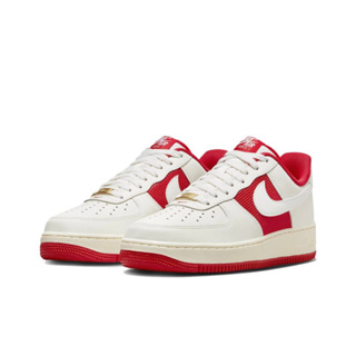 S.G NIKE Air Force 1 '07 FN7439-133 AF1 休閒 運動 奶油底 男鞋 白紅