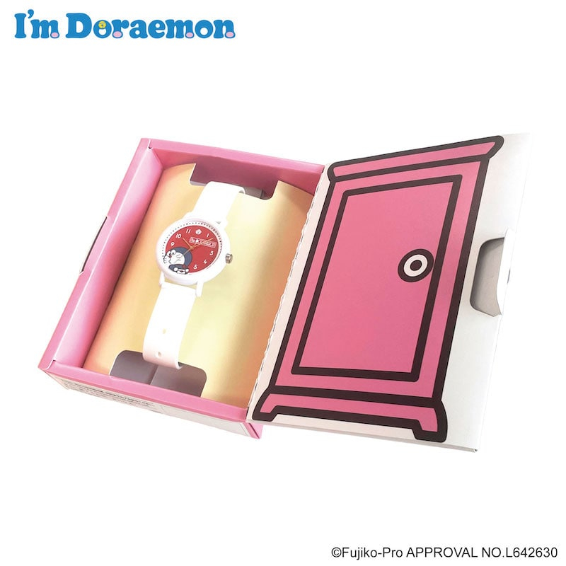 💖啾啾💖現貨「I’m Doraemon」⭐️哆啦A夢⭐️日本郵局 限定商品 × カオル 手錶