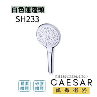 Caesar 凱撒衛浴 三段按摩花灑 SH233 SH233B 按摩把手 沐浴把手 花灑把手 蓮蓬頭把手 蓮蓬頭花灑