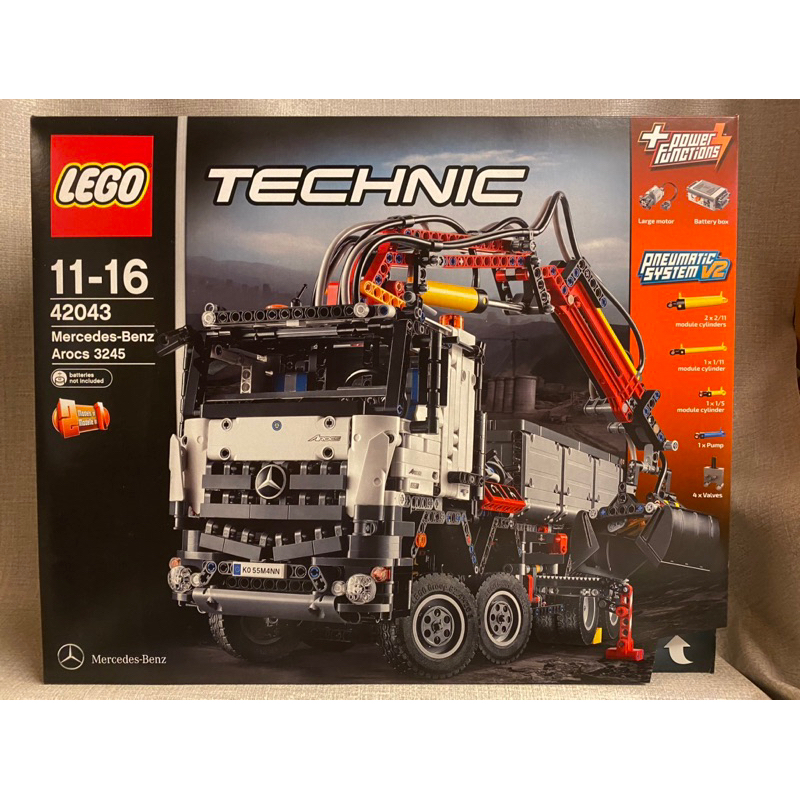 【LETO小舖】樂高 LEGO 42043 Mercedes-Benz Arocs 3245