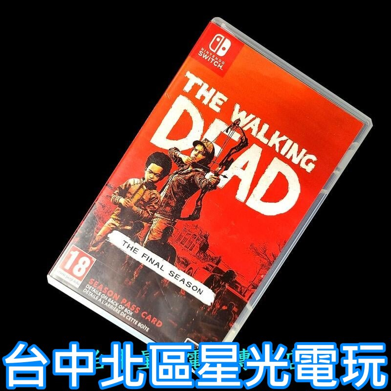 【NS原版片】Switch The Walking Dead 陰屍路 最終季【中文版 中古二手商品】台中星光電玩