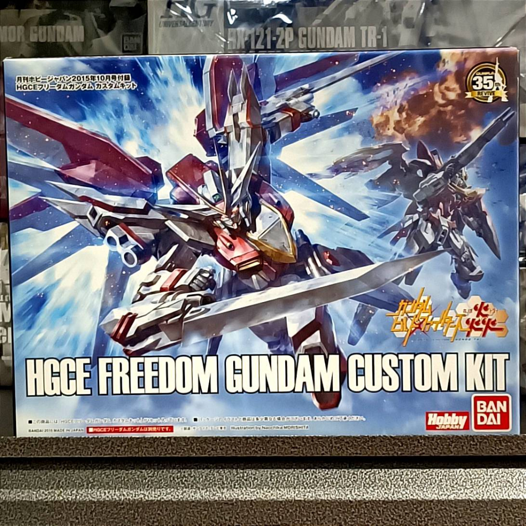 現貨 萬代 HGCE 自由鋼彈 改套 Hobby Japan Freedom Gundam Custom kit 無本體