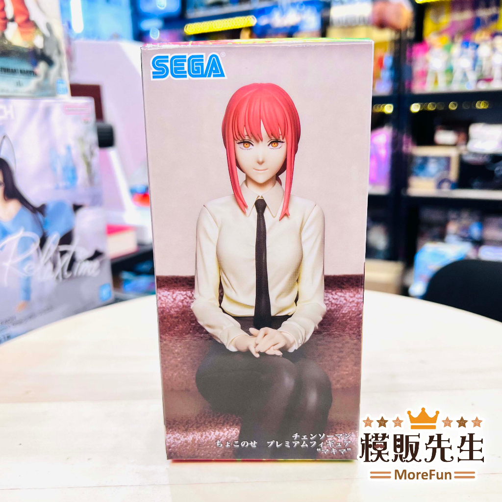 【模販先生】現貨 日空版 代理版 SEGA 鏈鋸人 真紀真 桌緣公仔 PM 景品 公仔