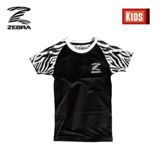 【晨興】ZEBRA 兒童短袖防磨衣 ZAKRG11 柔術 BJJ 拳擊 MMA 技擊運動 孩童 運動上衣