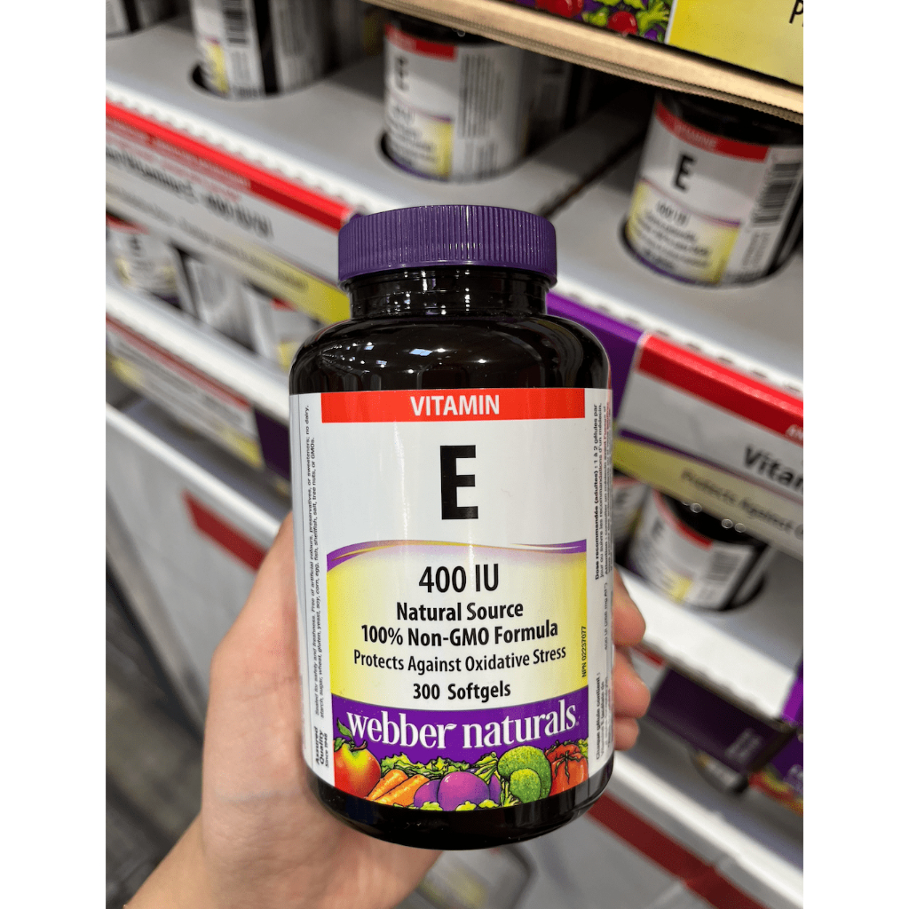 代購🇨🇦 Webber Naturals 維他命 E 400IU 300顆