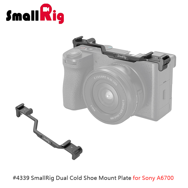 三重☆大人氣☆ SmallRig 4339 雙側 冷靴 重新 定位板 for Sony A6700