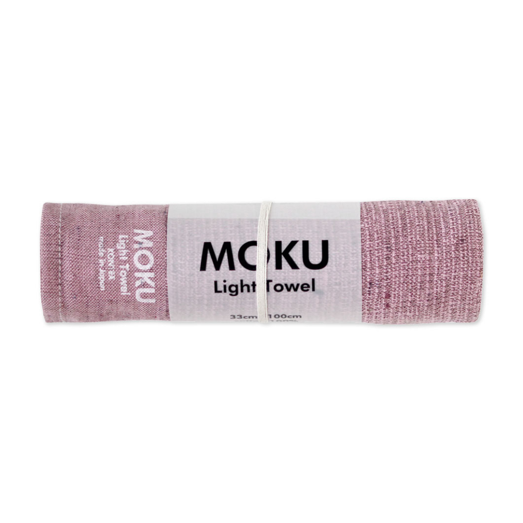 【Moku】日本製輕量毛巾- M Size - 粉紅色