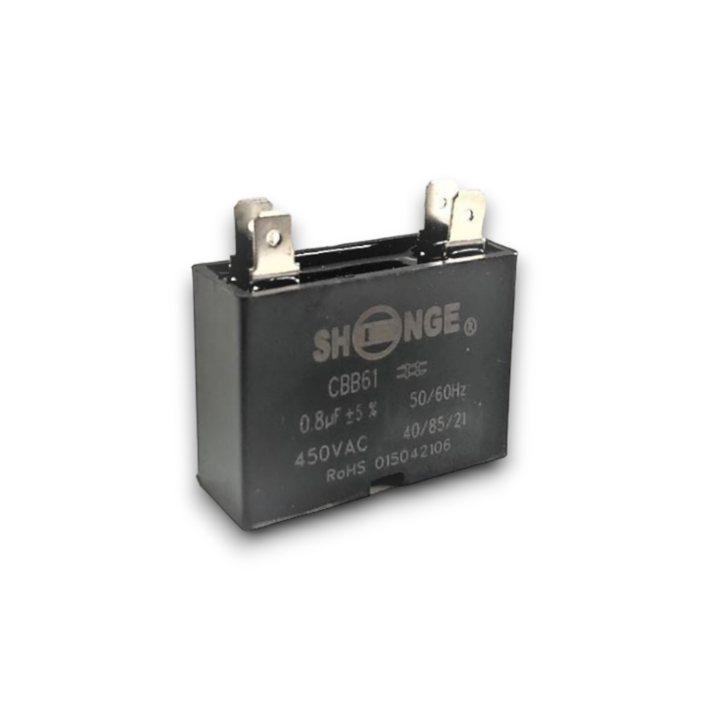 『正典UCHI電子』SHENGE CBB61 啟動電容 0.8uf 450V 端子型 四腳 底耳固定座
