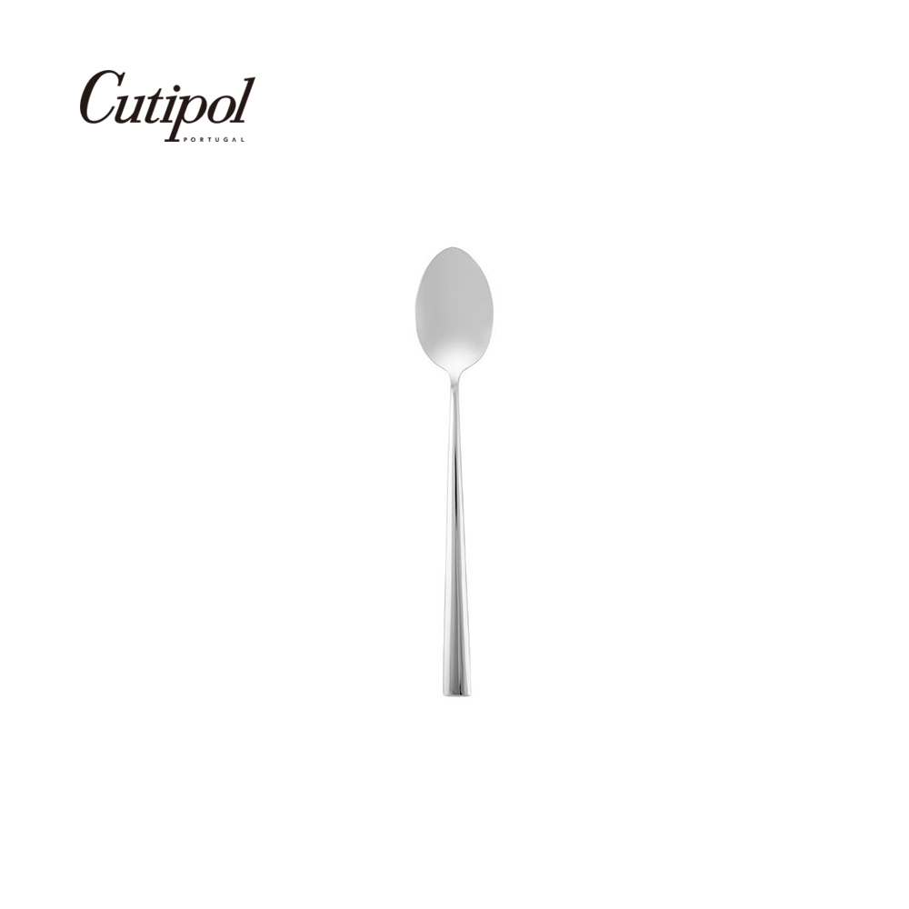 【Cutipol】DUNA系列-霧銀不鏽鋼-12cm咖啡匙 葡萄牙手工餐具