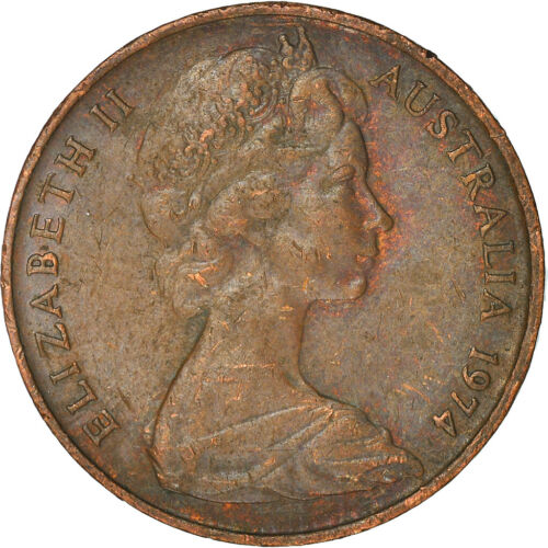 【全球硬幣 】澳洲1974 2分 Australia 1974 2cents澳大利亞錢幣 AU