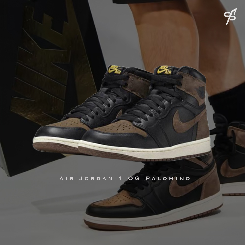 【Fashion SPLY】Air Jordan 1 OG Palomino 黑摩卡 DZ5485-020