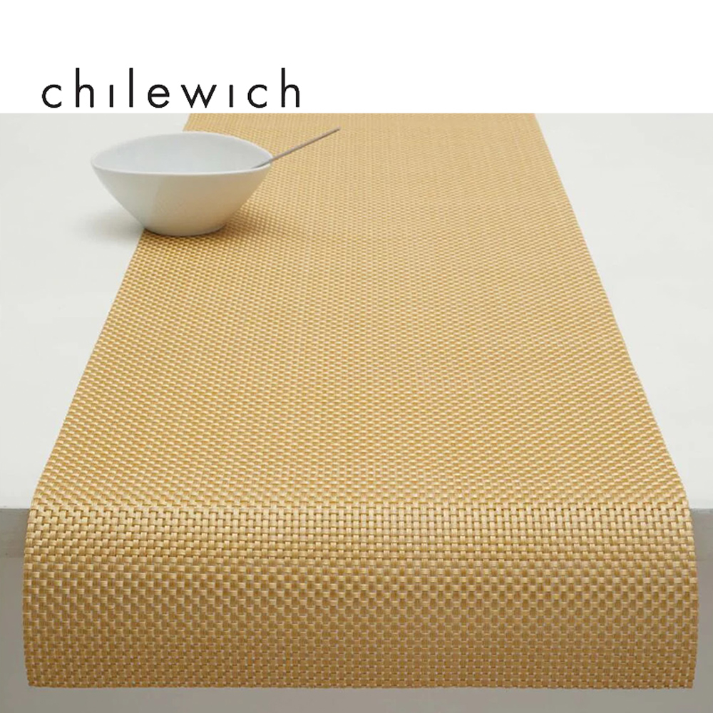 Chiewich / Basketweave 籃網編織系列桌旗 36 × 183 cm - Gilded 金色