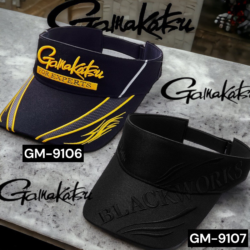 海天龍釣魚品~GAMAKATSU 23年新款半帽 GM-9106 GM-9107