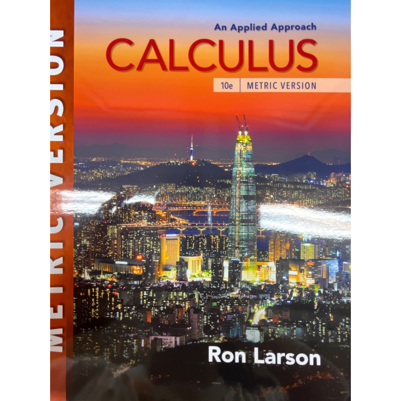 微積分/CALCULUS 10e METRIC VERSION/ Ron Larson/全新