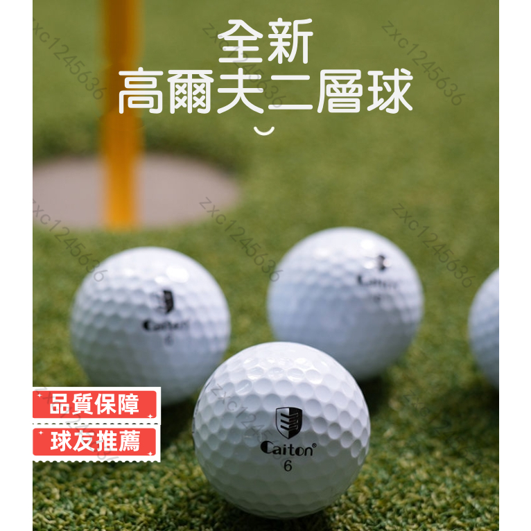 全新高爾夫球 滷蛋球 二層球 新手 練習球 Golf 雙層球 下場球 球隊球