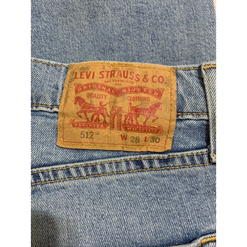 Levis 512 牛仔褲 W28L30