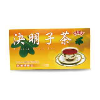 《萬年春》防潮決明子茶包2g*100入/盒 無糖 無咖啡因 冷泡茶 熱泡皆可 辦公室茶包