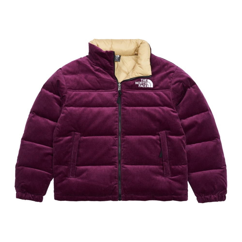 The North Face 92 REVERSIBLE 男 防潑水兩面穿可收納立領羽絨外套NF0A831ILI6紫/黃