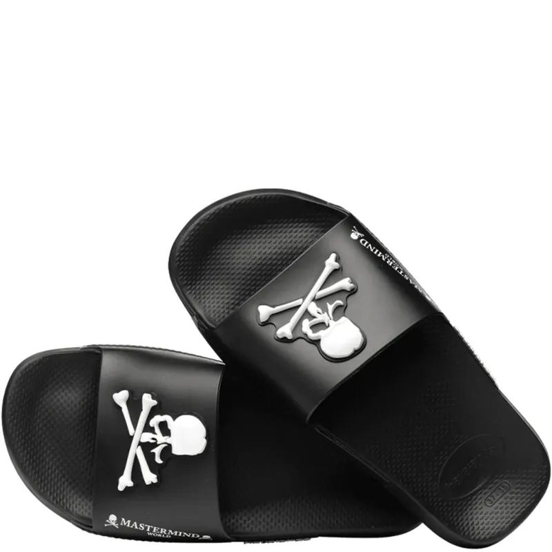 阿飛 現貨 havaianas x mastermind japan sandals 限量聯名款 拖鞋 暗黑之王