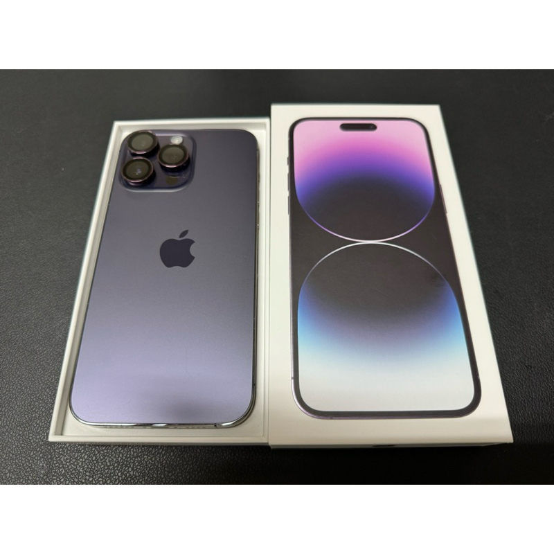 Apple iPhone 14 Pro Max 128G 紫色 自售(保固中)