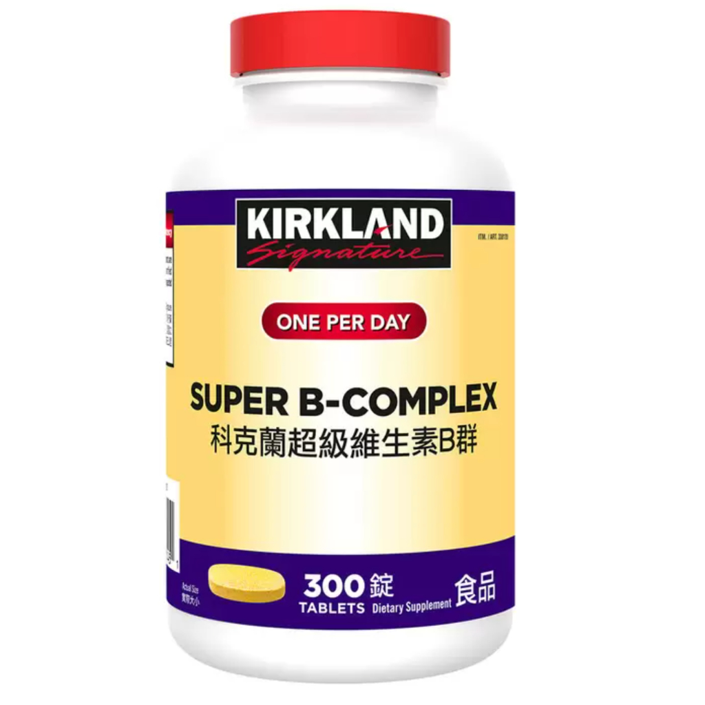 Kirkland Signature 科克蘭 超級維生素B群 300錠 | 好市多代購