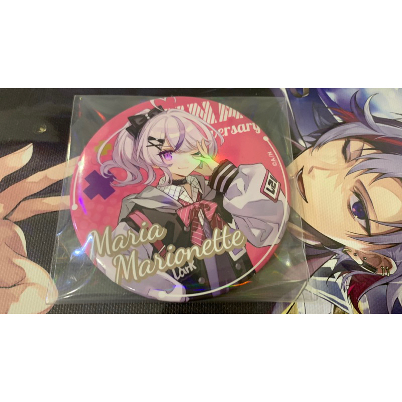 maria 半週年徽章 有繡 彩虹社 nijisanji iluna