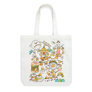 Sanrio 三麗鷗 蛋黃哥10周年系列 棉質手提袋 樂園 256153
