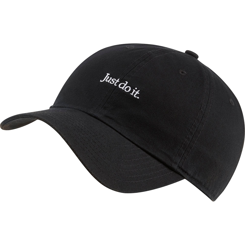 NIKE 帽子 老帽 遮陽帽 棒球帽 運動帽  U NSW H86 CAP JDI WASH  黑 CQ9512010