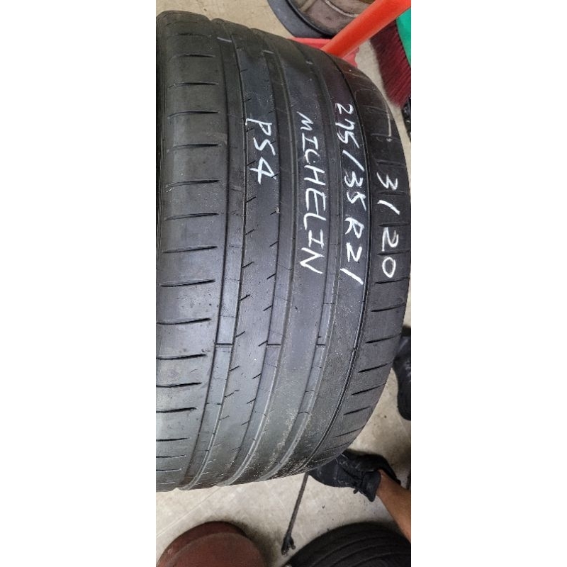 275/35R21米其林中古胎，落地胎，二手胎（泰和輪胎）