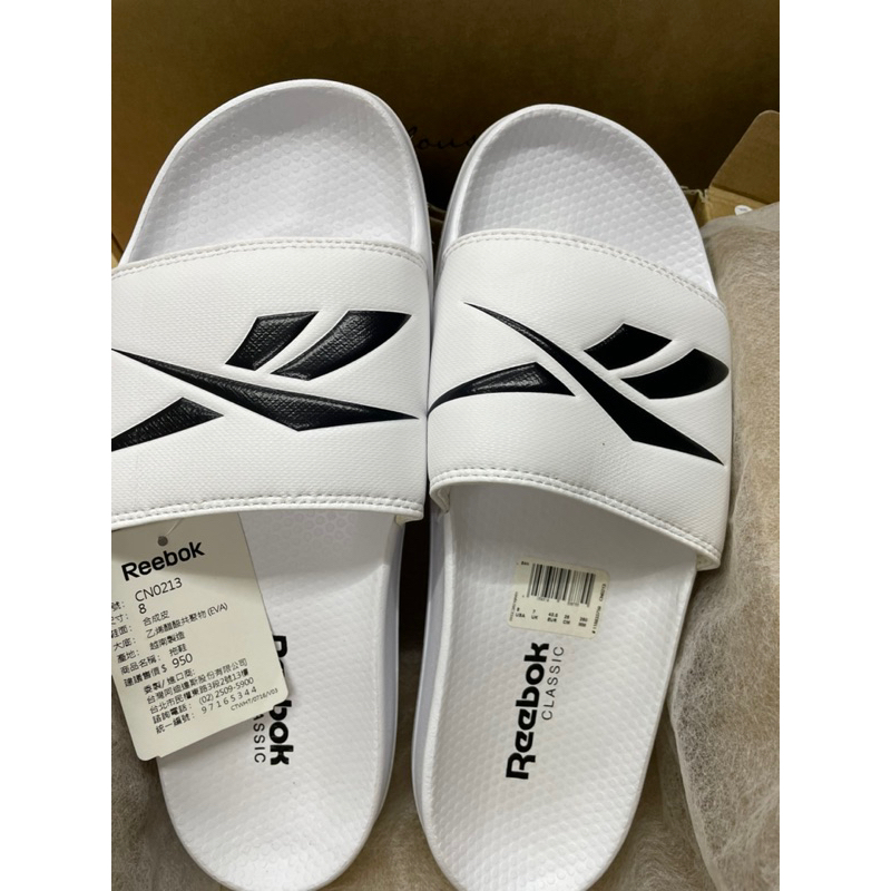 🔥賠售🔥REEBOK 阿迪達中性拖鞋 尺寸：USA. 8/26cm型號CNO213