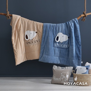 《HOYACASA》史努比暖暖兩用抱枕毯 - 多款任選
