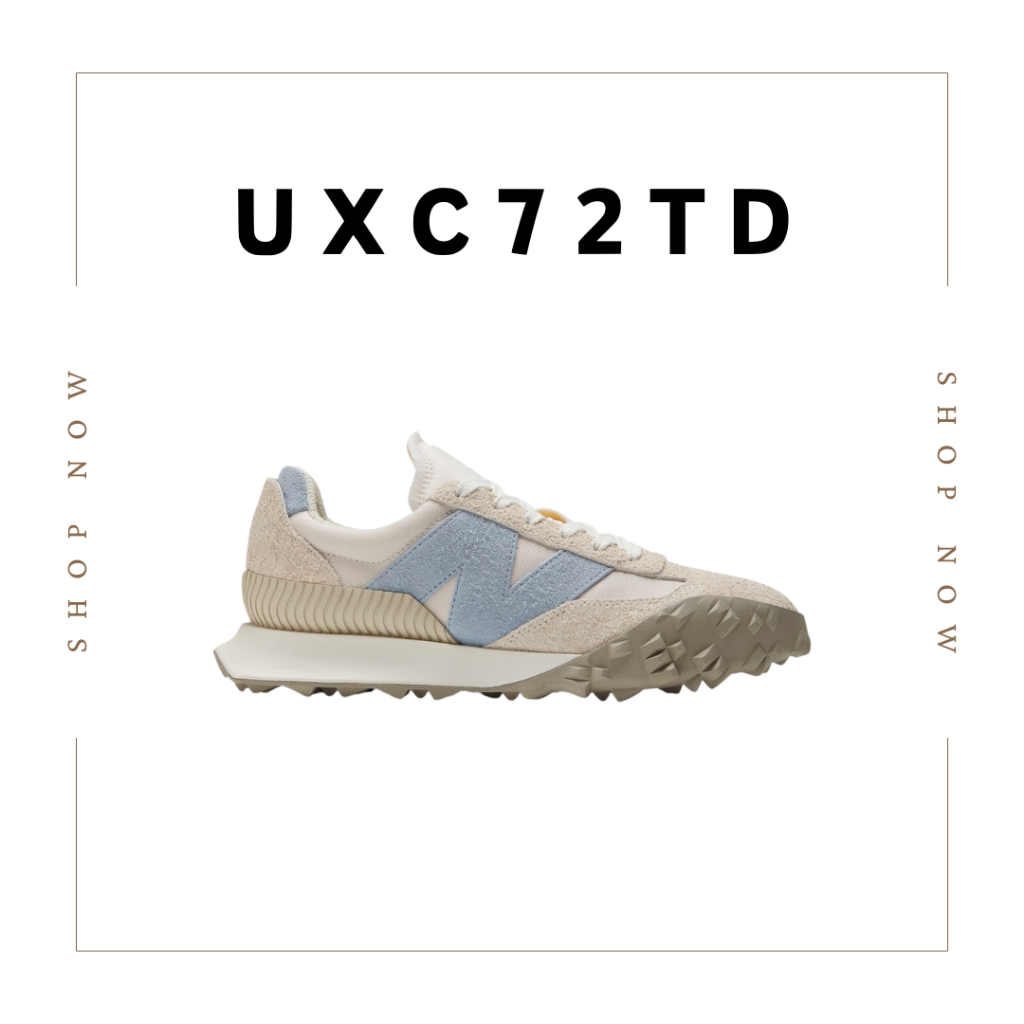 【EZDAY簡單】New Balance NB XC-72 休閒鞋 灰淺藍 UXC72TD