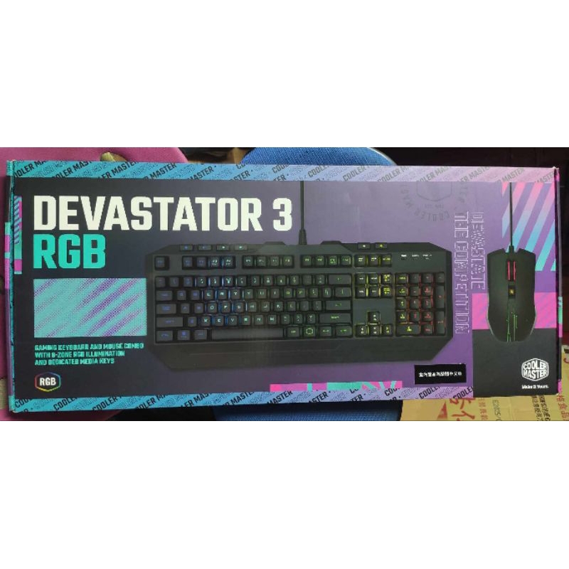 Cooler Master Devastator 3 RGB鍵盤滑鼠組