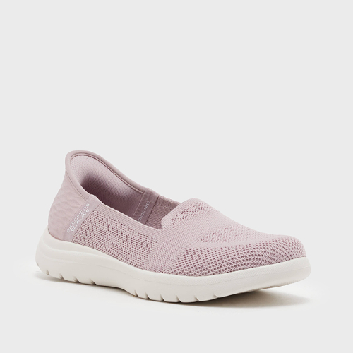 SKECHERS 女款 粉色 舒適 透氣 套鞋 健走鞋 136541MVE Sneakers542