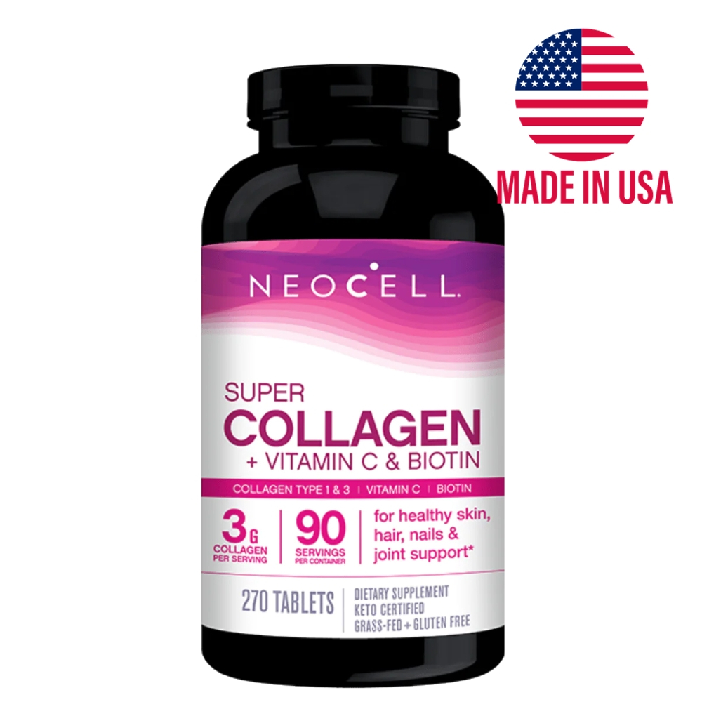 NeoCell Super Collagen+VitaminC&amp;Biotin, 270Tablets