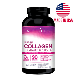 NeoCell Super Collagen+VitaminC&Biotin, 270Tablets