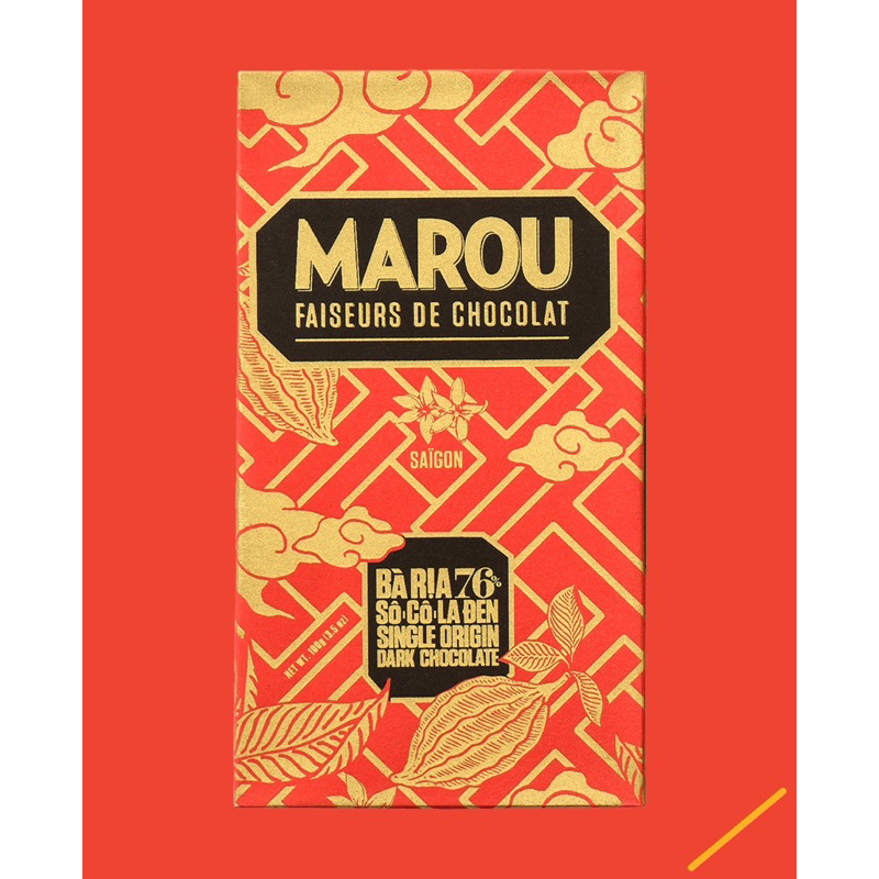 【預購】MAISON MAROU - 越南精品巧克力 - BA RIA 76%